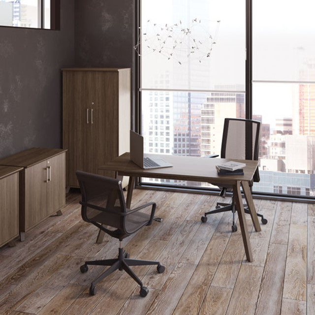 OfficeSource | Sienna | Standard Desk without Modesty Panel - 71''W