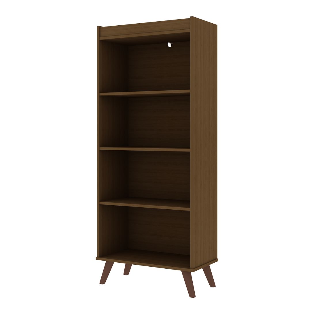 Manhattan Comfort Hampton 4-Tier Bookcase