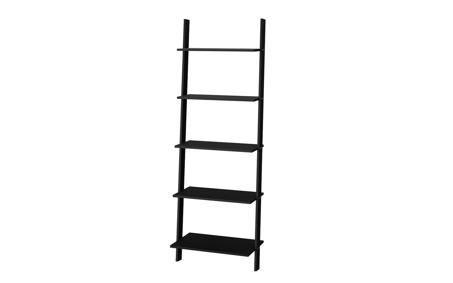 Manhattan Comfort Cooper 5-Shelf Floating Ladder Bookcase