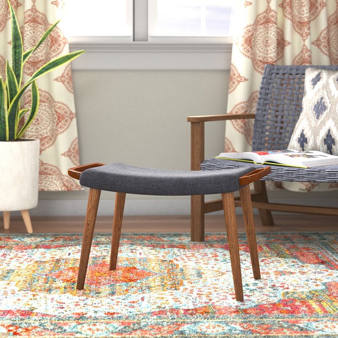 Manhattan Comfort Bradley Accent Chair and Ottoman