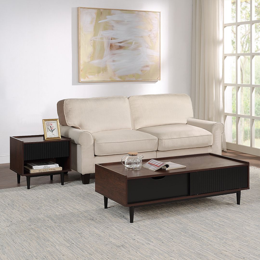 Manhattan Comfort Duane End Table and Coffee Table