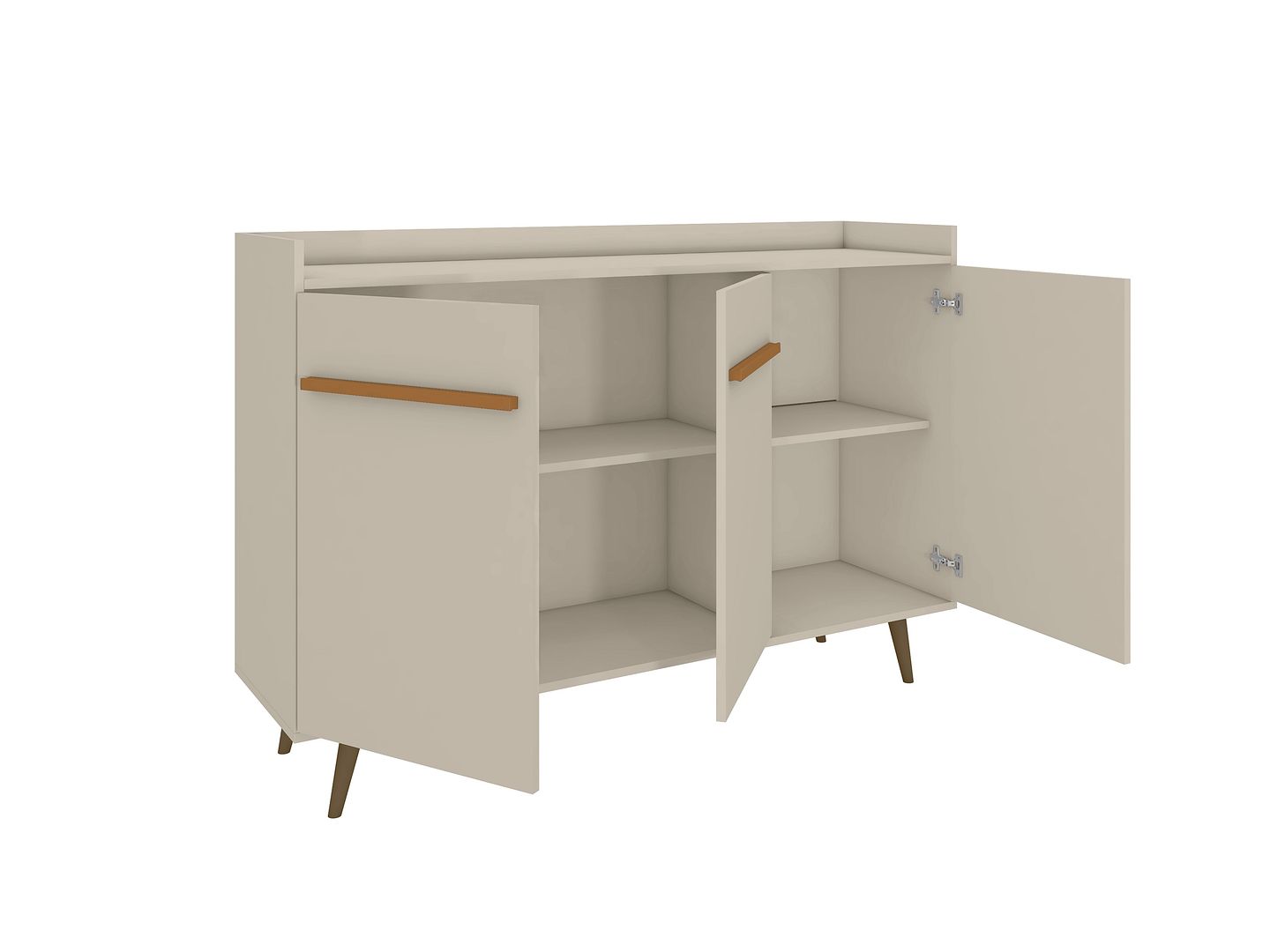 Manhattan Comfort Bradley 53.54 Buffet Stand Mid Century Modern
