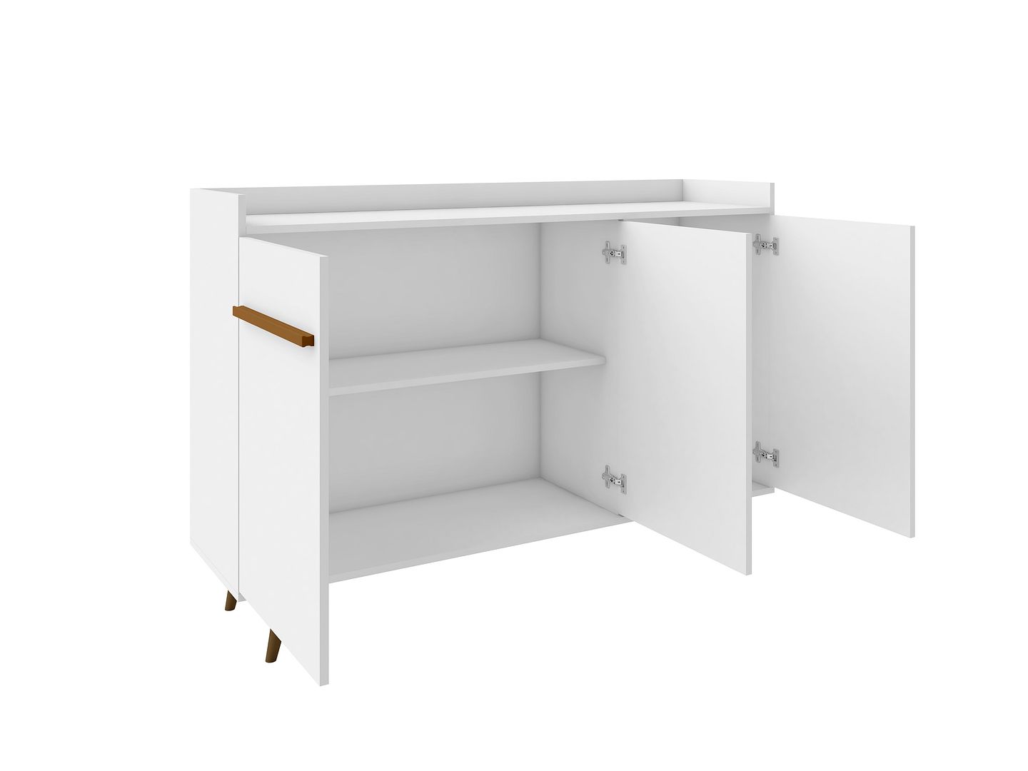 Manhattan Comfort Bradley 53.54 Buffet Stand Mid Century Modern