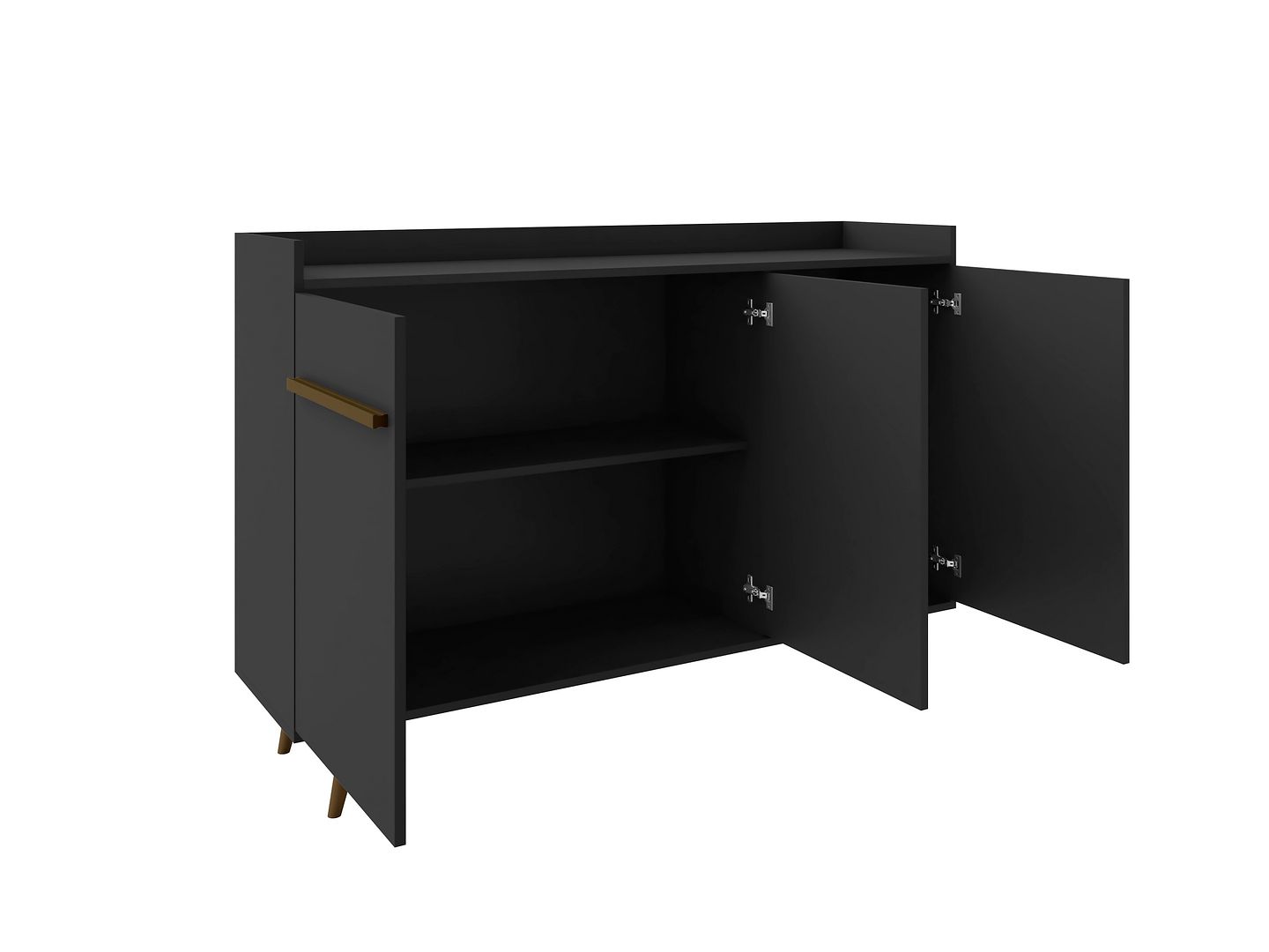 Manhattan Comfort Bradley 53.54 Buffet Stand Mid Century Modern