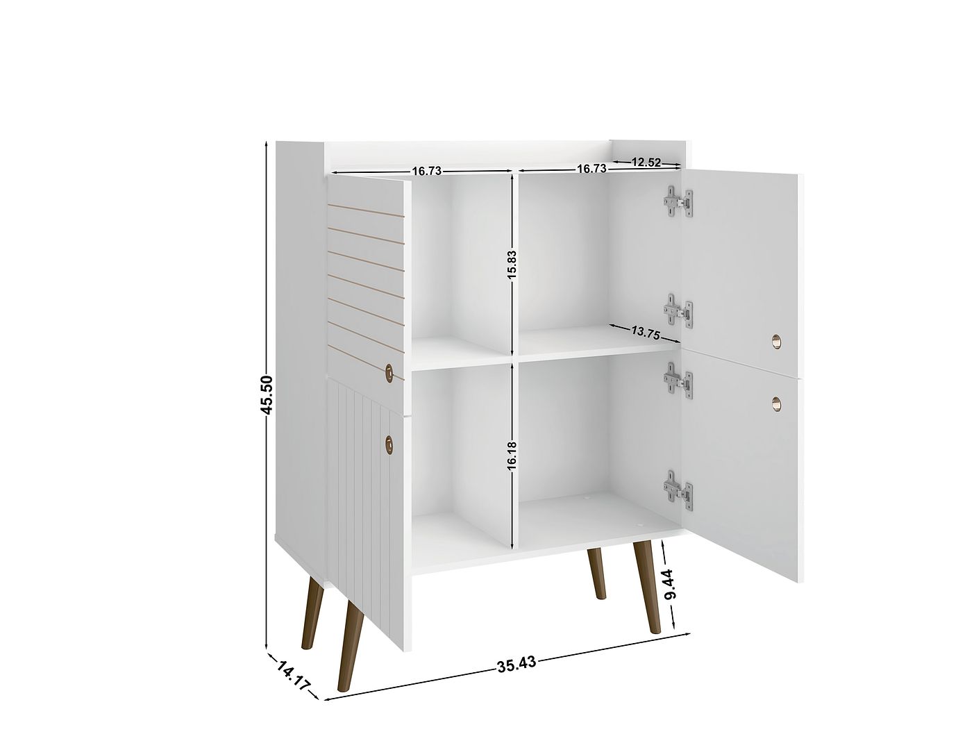 Manhattan Comfort Bogart Accent Cabinet