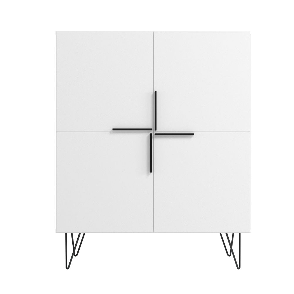 Manhattan Comfort Beekman 43.7 Low Cabinet