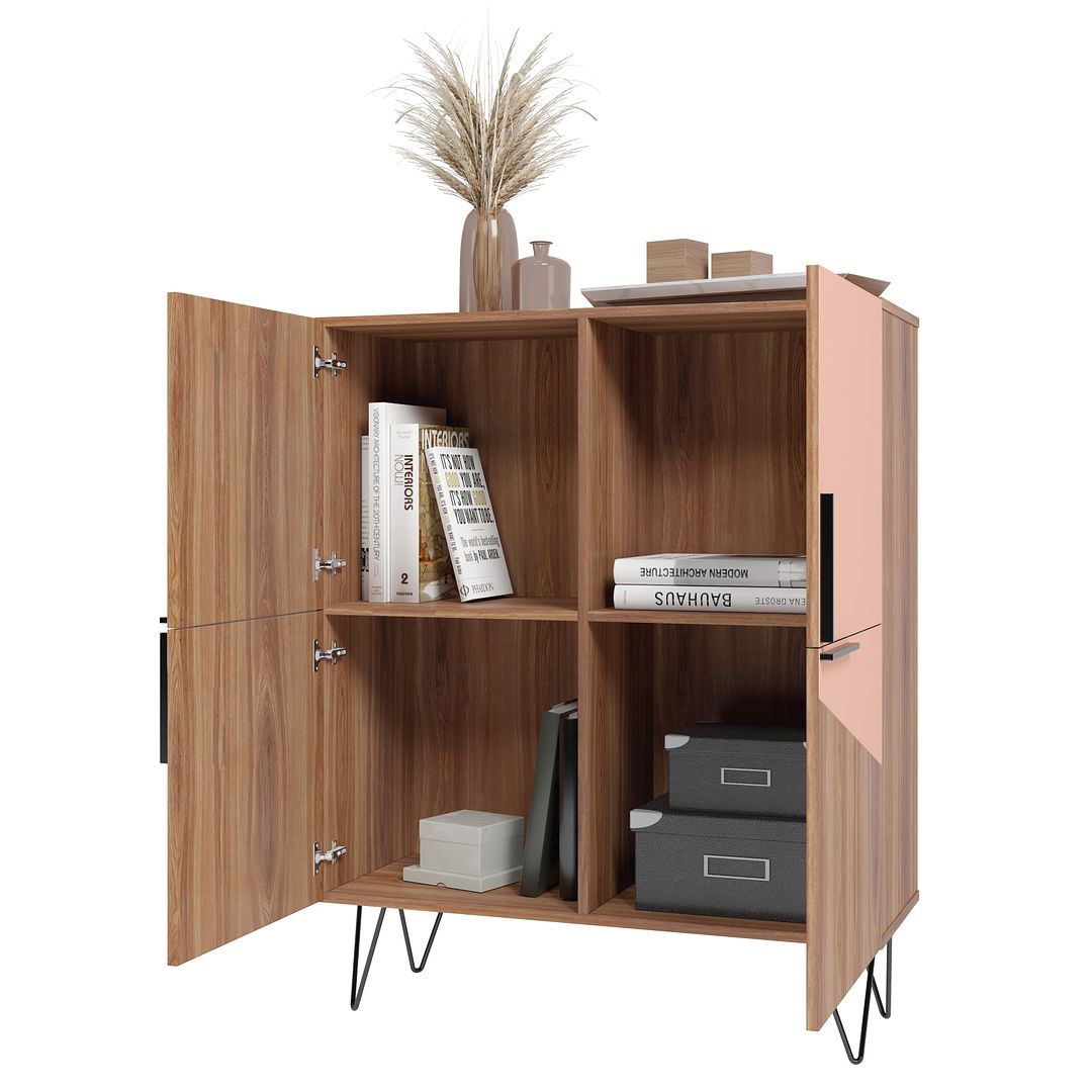 Manhattan Comfort Beekman 43.7 Low Cabinet