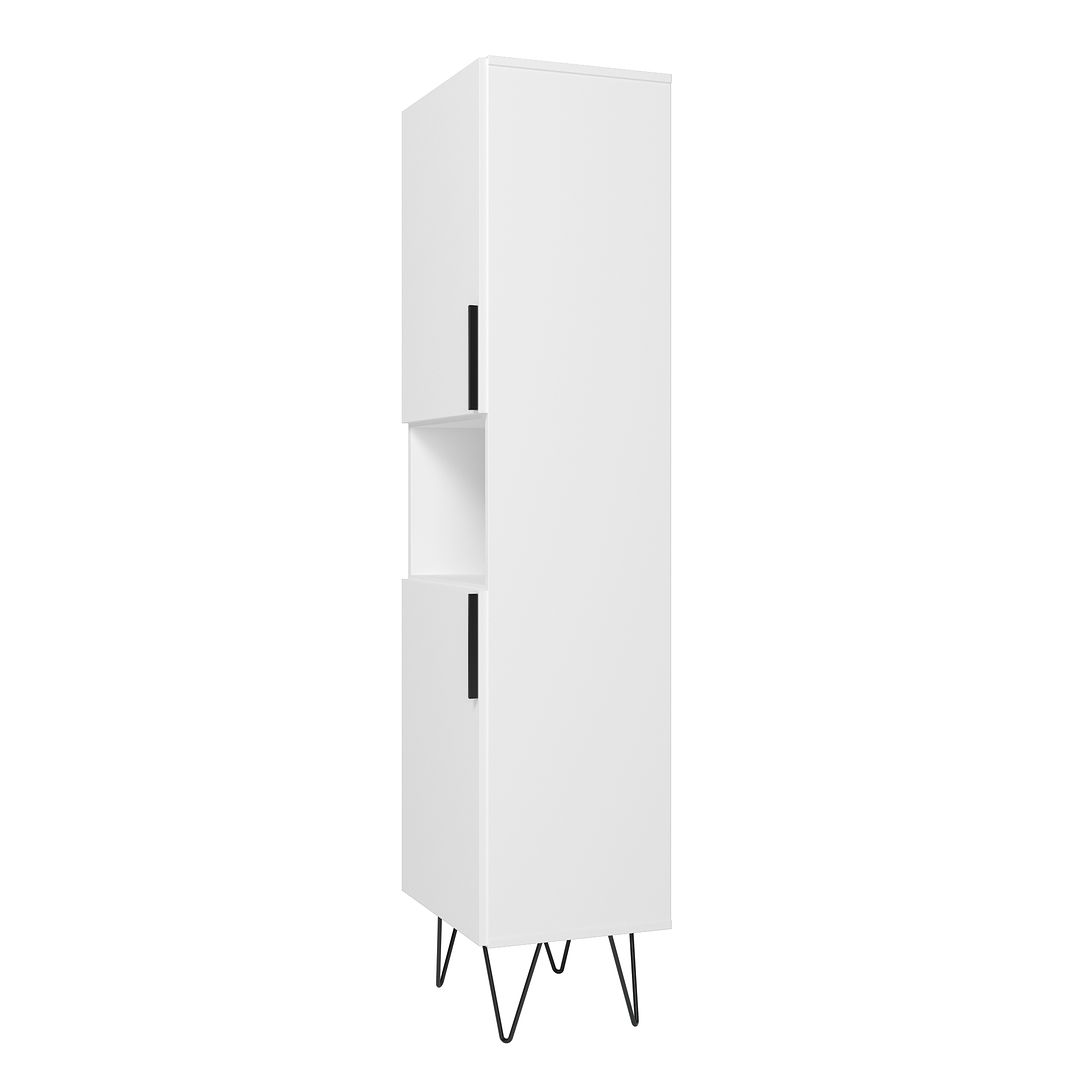 Manhattan Comfort Beekman 17.51 Narrow Bookcase Cabinet