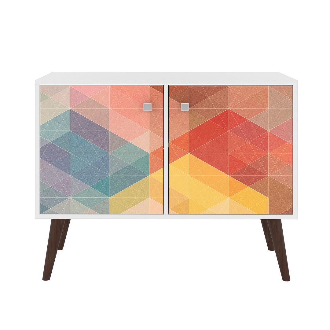 Manhattan Comfort Avesta Double Side Table. 2.0