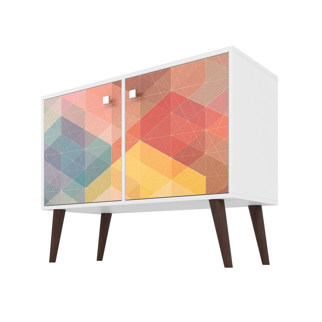 Manhattan Comfort Avesta Double Side Table. 2.0