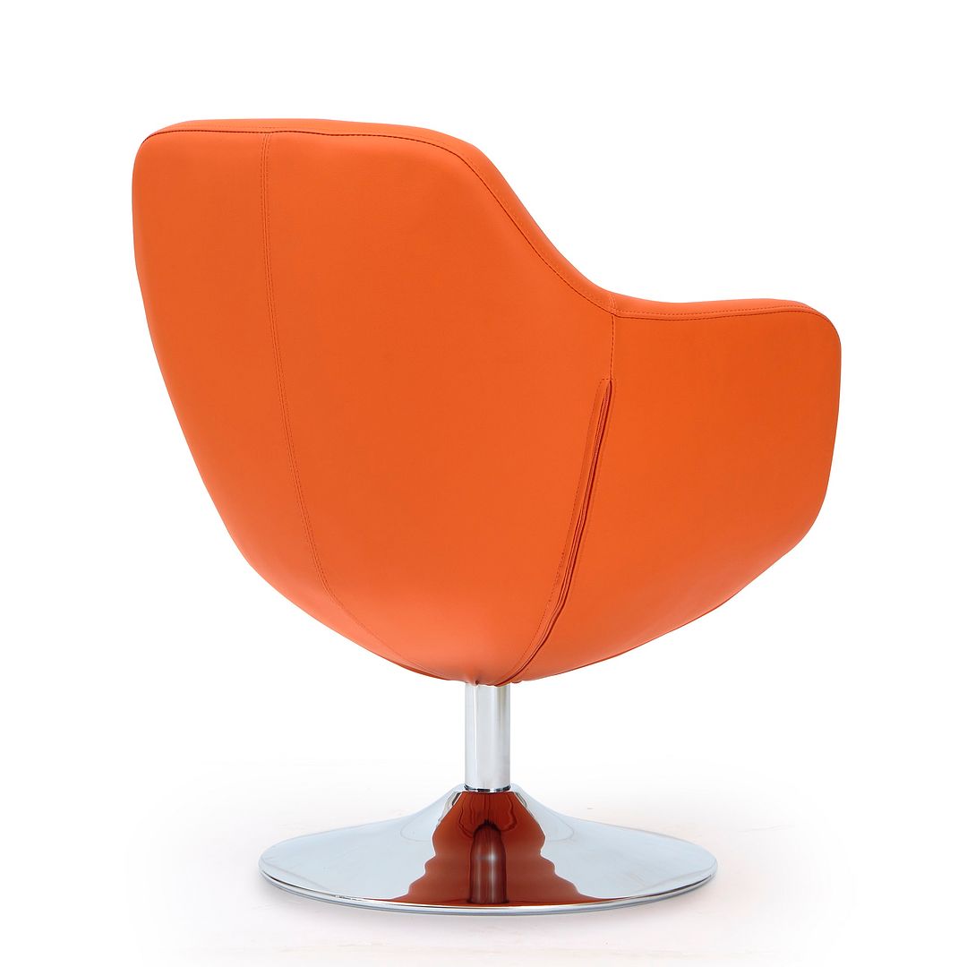 Manhattan Comfort Caisson Swivel Accent Chair