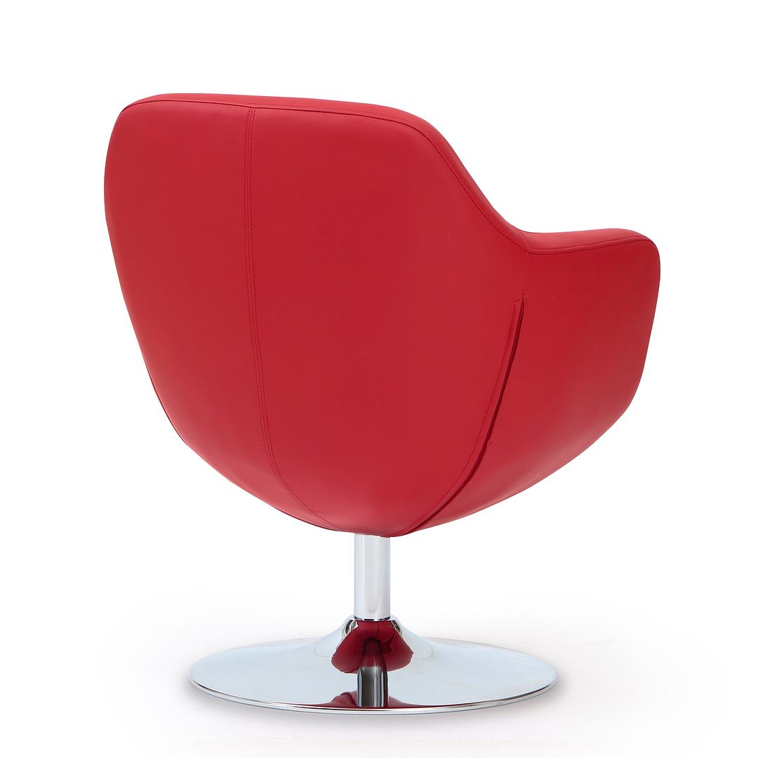 Manhattan Comfort Caisson Swivel Accent Chair