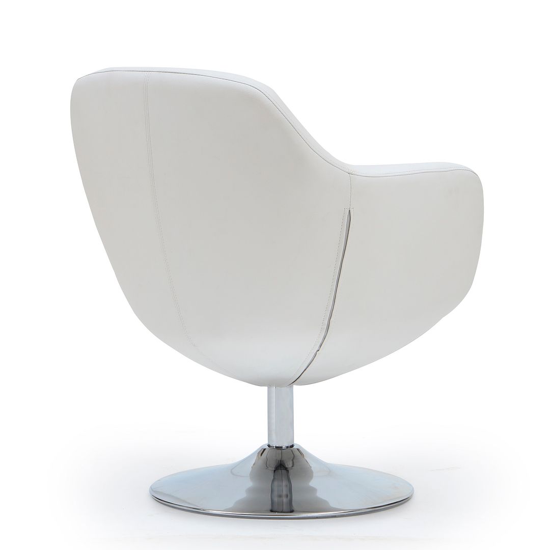 Manhattan Comfort Caisson Swivel Accent Chair