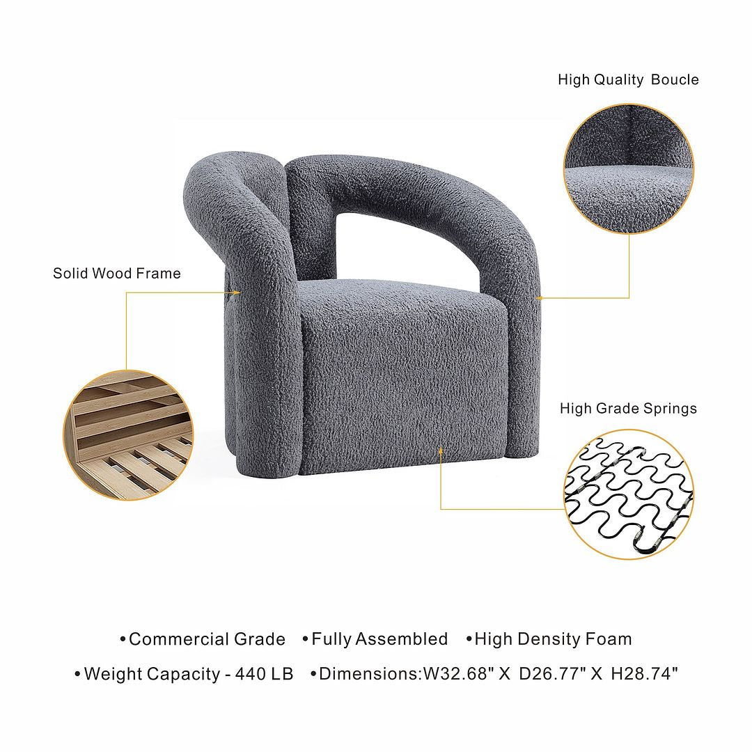 Manhattan Comfort Darian Accent Chair