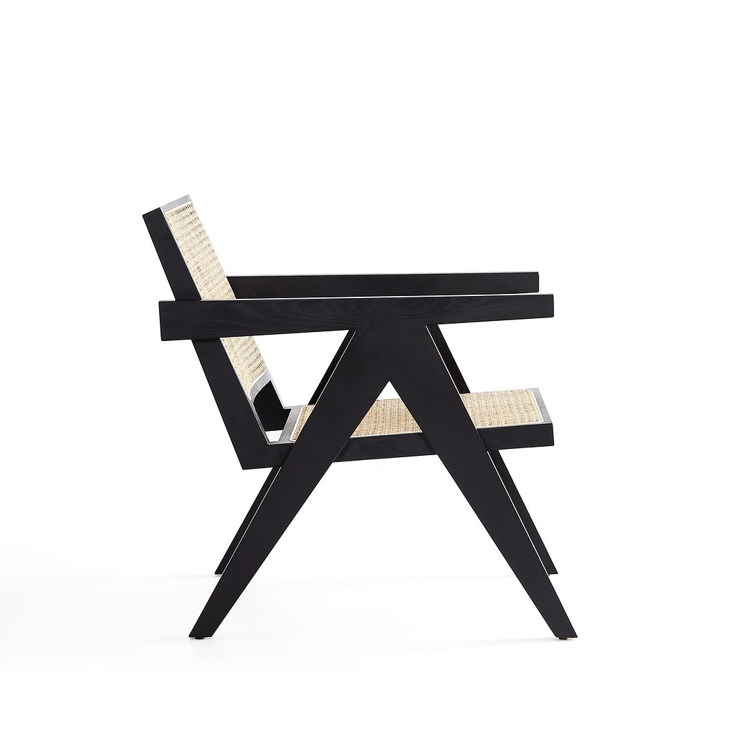 Manhattan Comfort Hamlet Cane Accent Chair