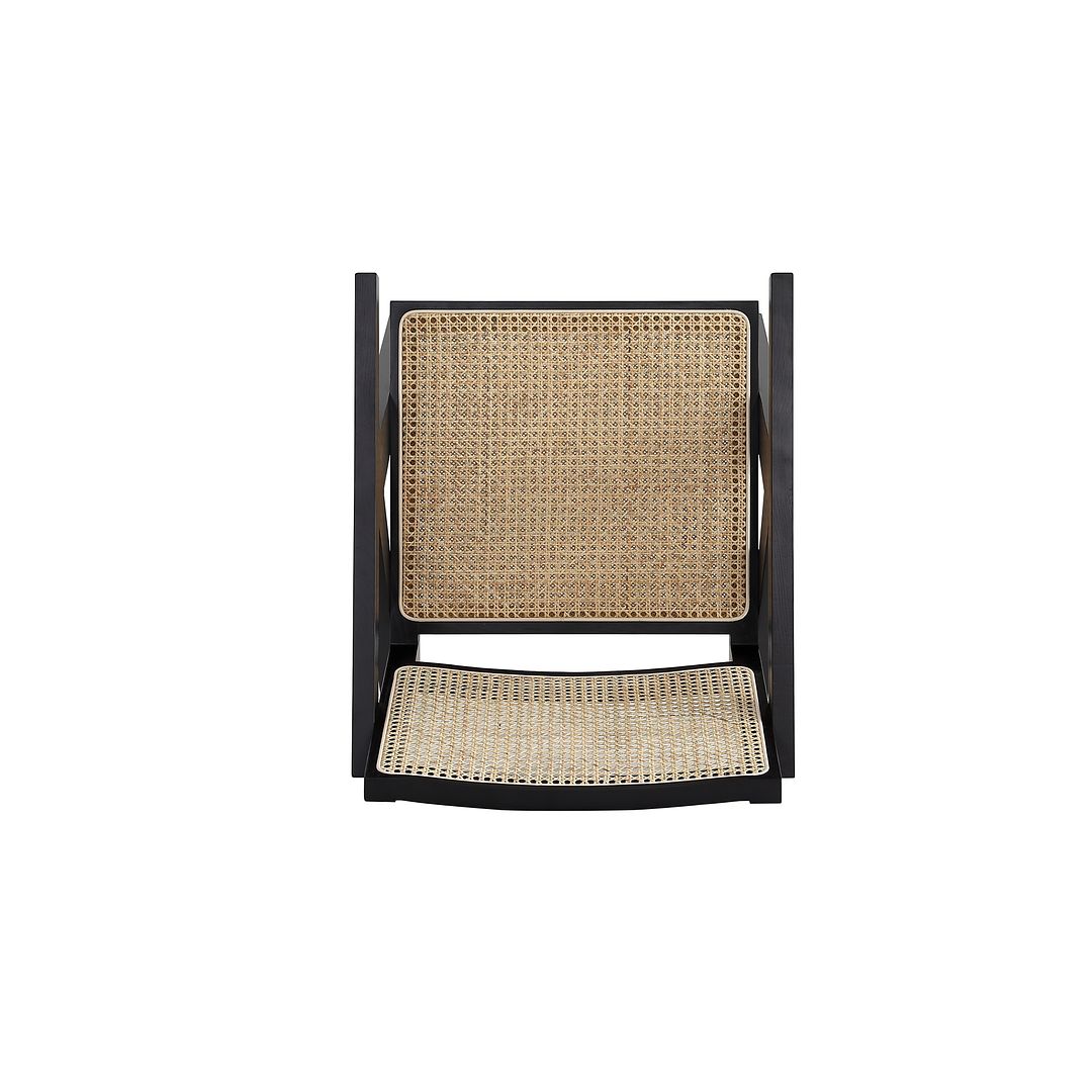 Manhattan Comfort Hamlet Cane Accent Chair
