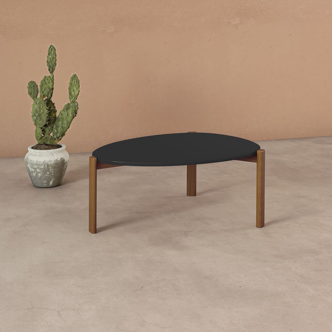 Manhattan Comfort Gales Coffee Table, End Table