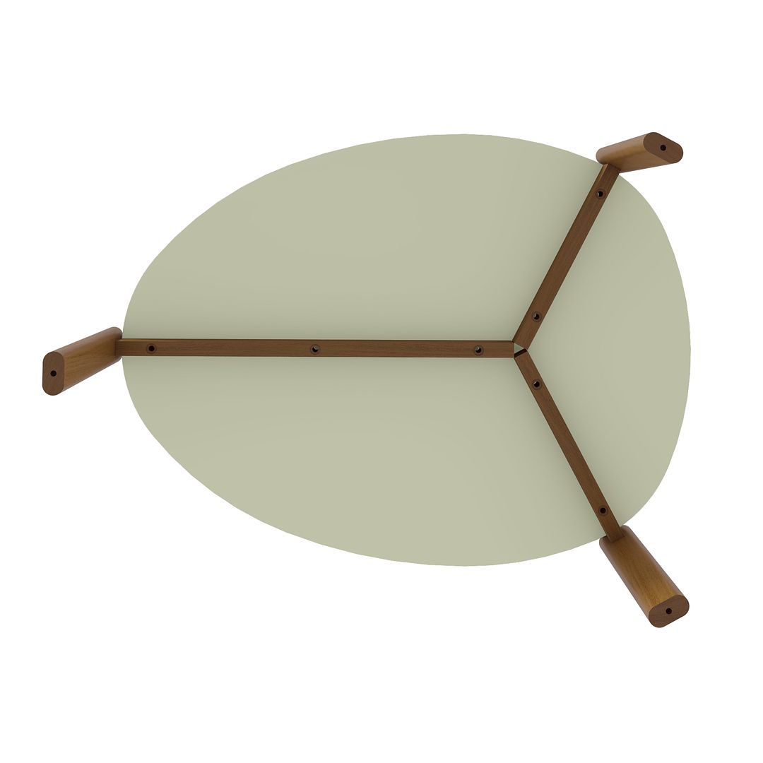 Manhattan Comfort Gales Coffee Table, End Table
