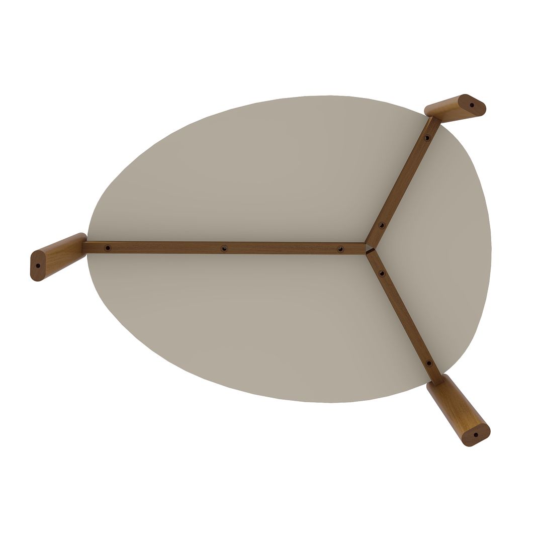 Manhattan Comfort Gales Coffee Table, End Table