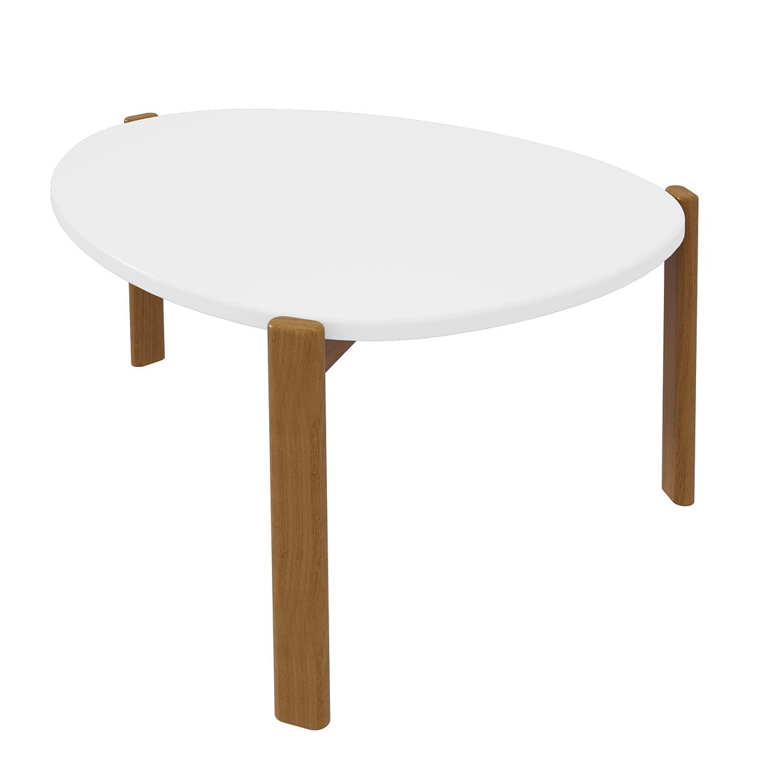 Manhattan Comfort Gales Coffee Table, End Table