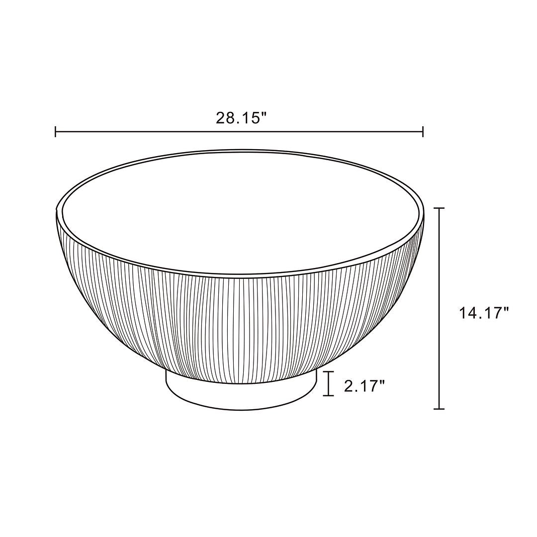 Manhattan Comfort Anderson Coffee Table