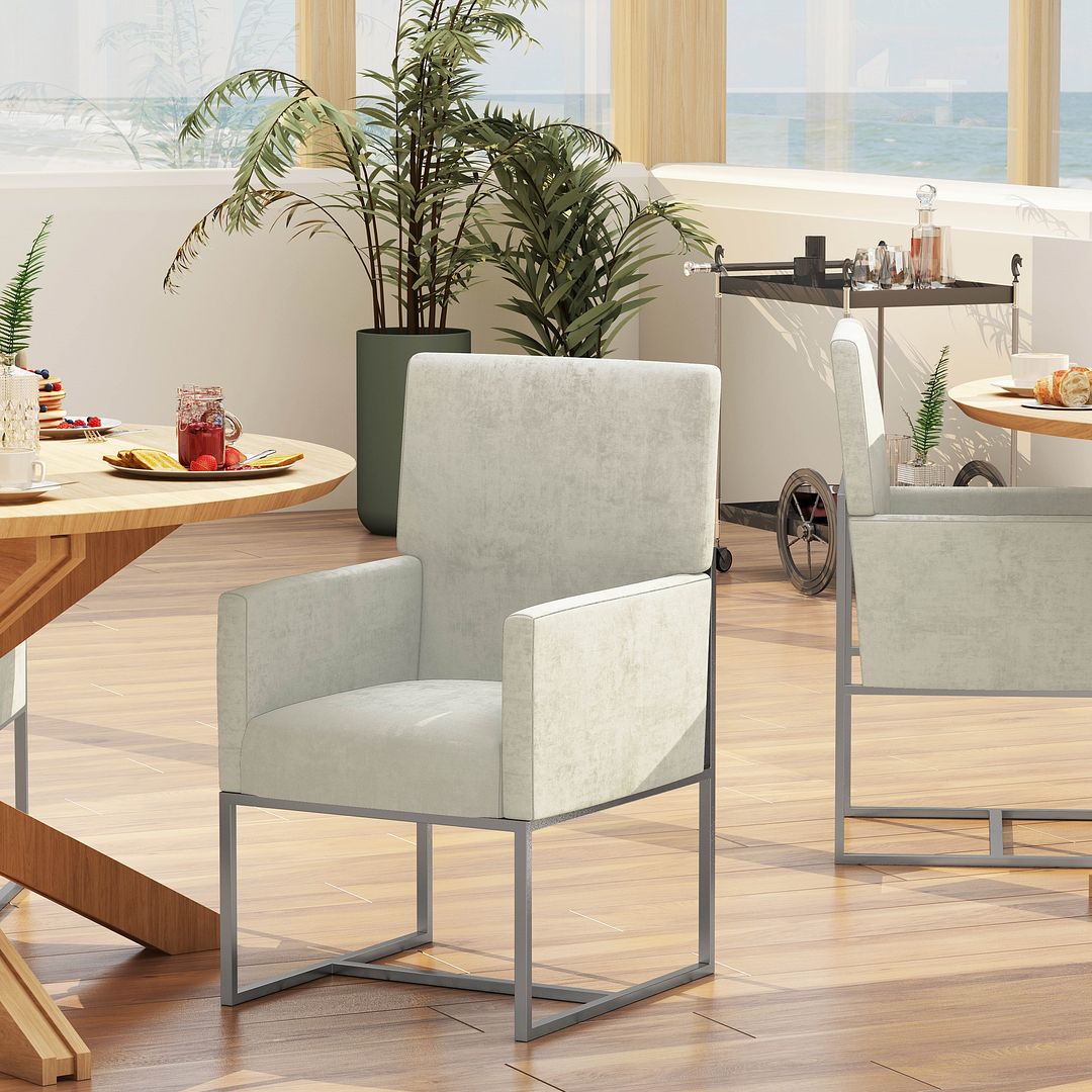 Manhattan Comfort Element Dining Armchair