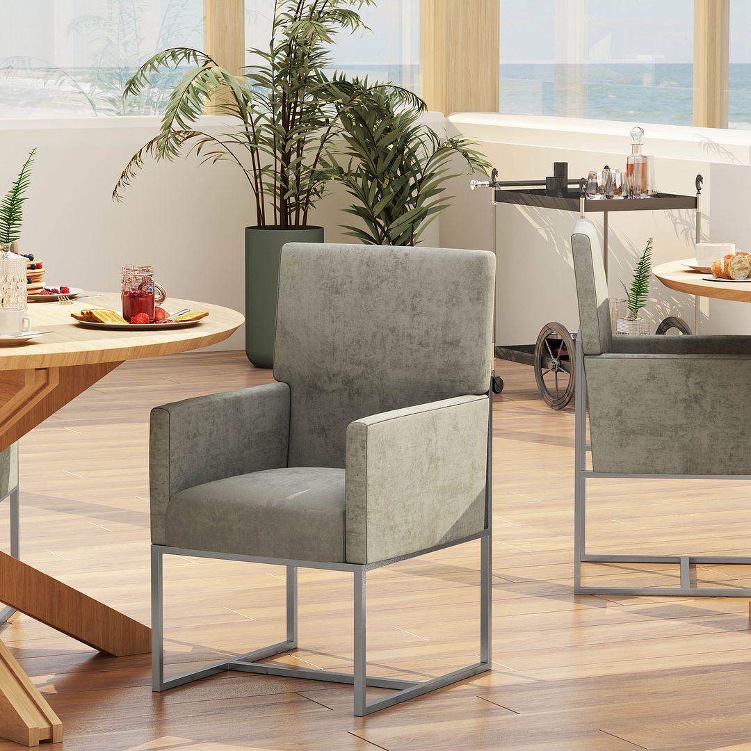 Manhattan Comfort Element Dining Armchair