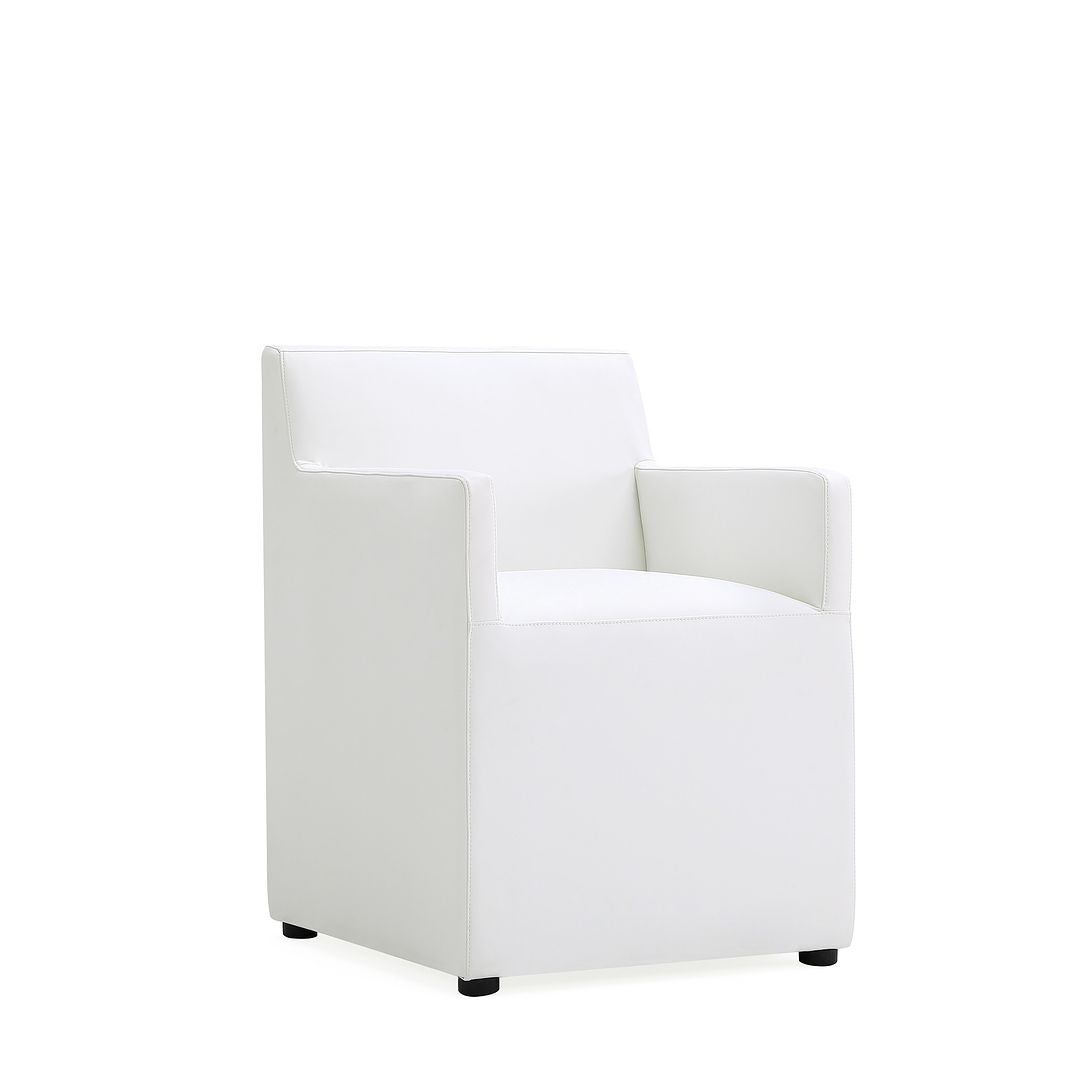 Manhattan Comfort Anna Square Dining Armchair