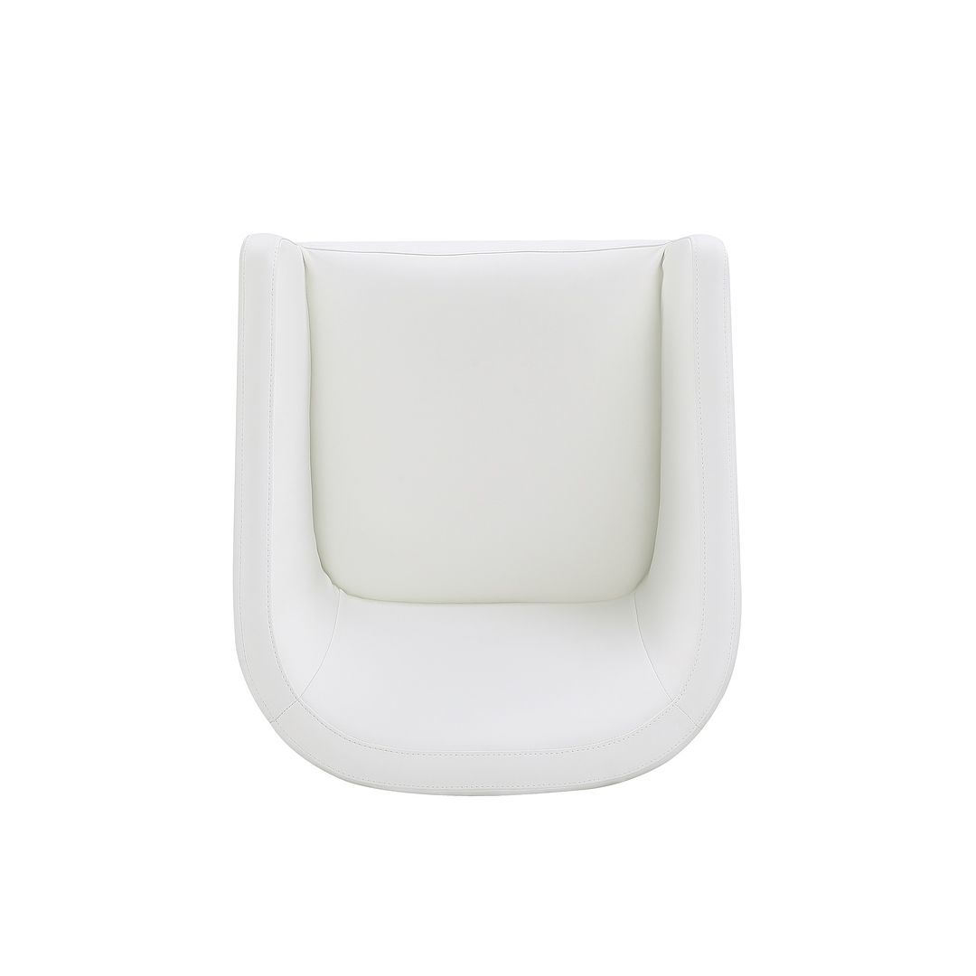Manhattan Comfort Anna Round Dining Armchair