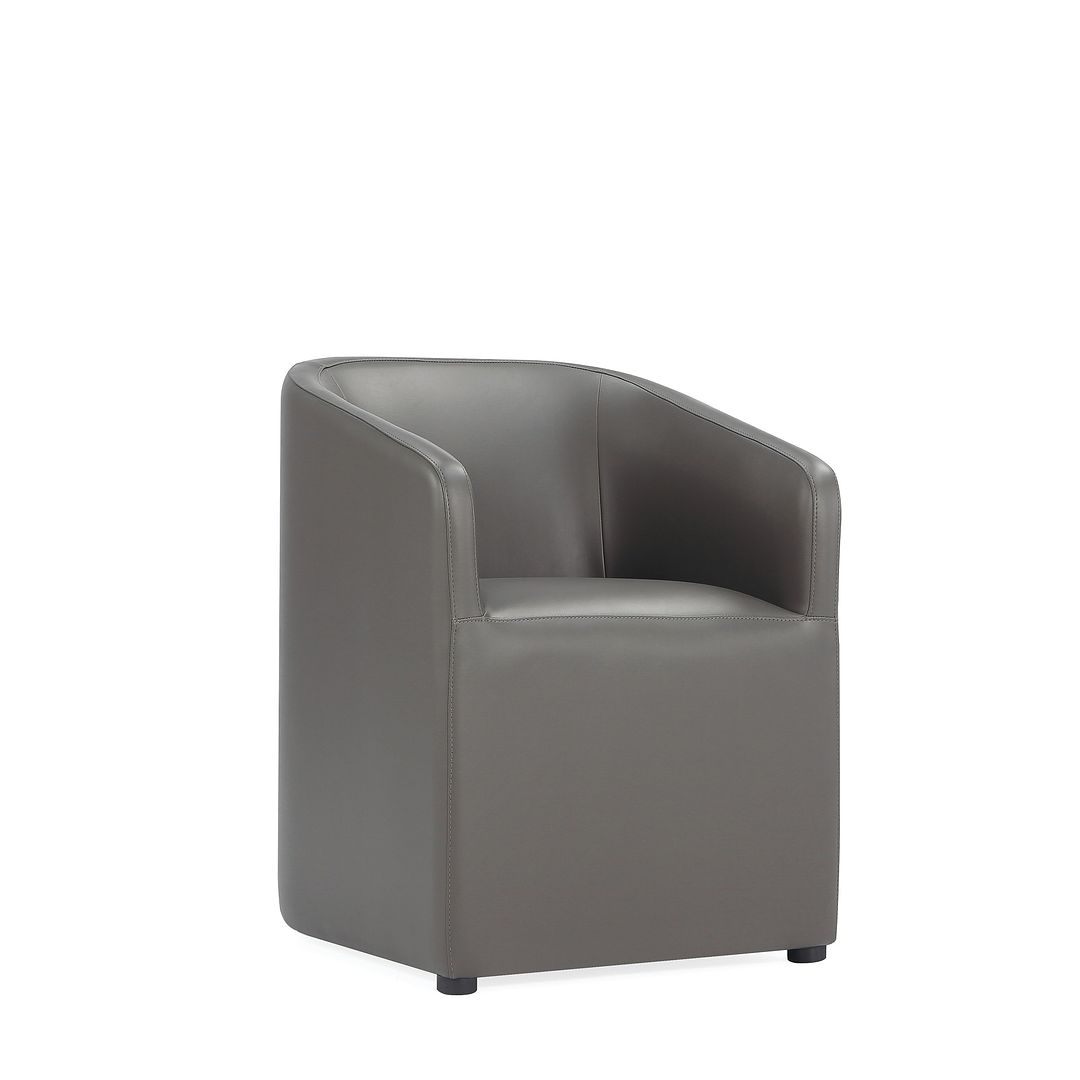 Manhattan Comfort Anna Round Dining Armchair