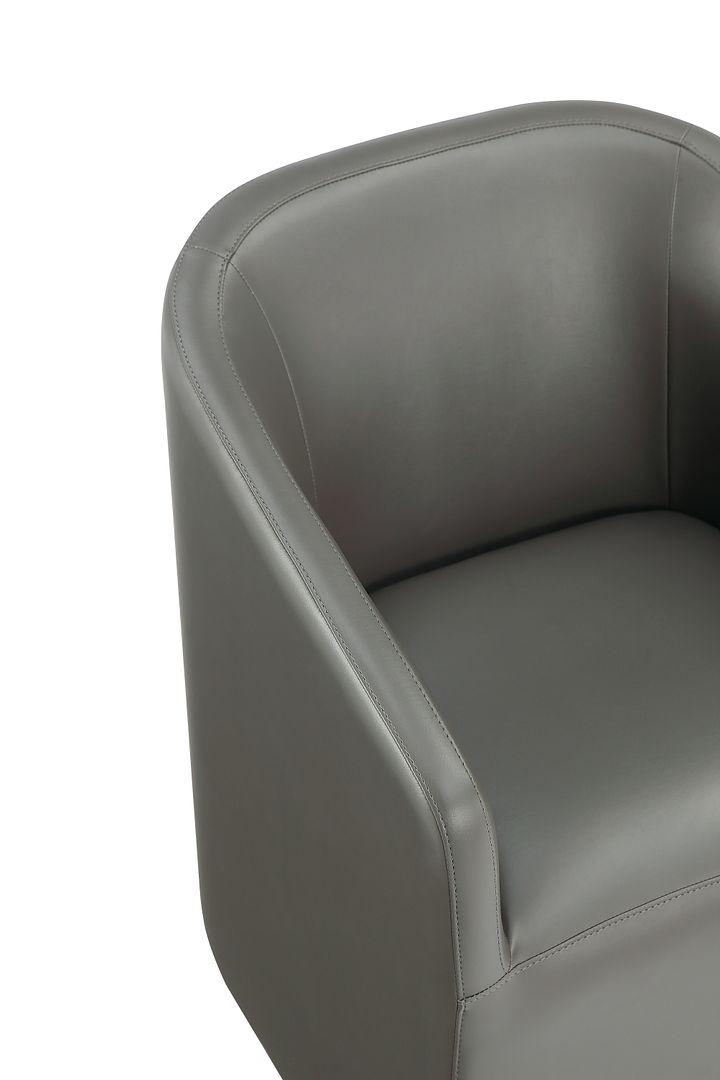 Manhattan Comfort Anna Round Dining Armchair
