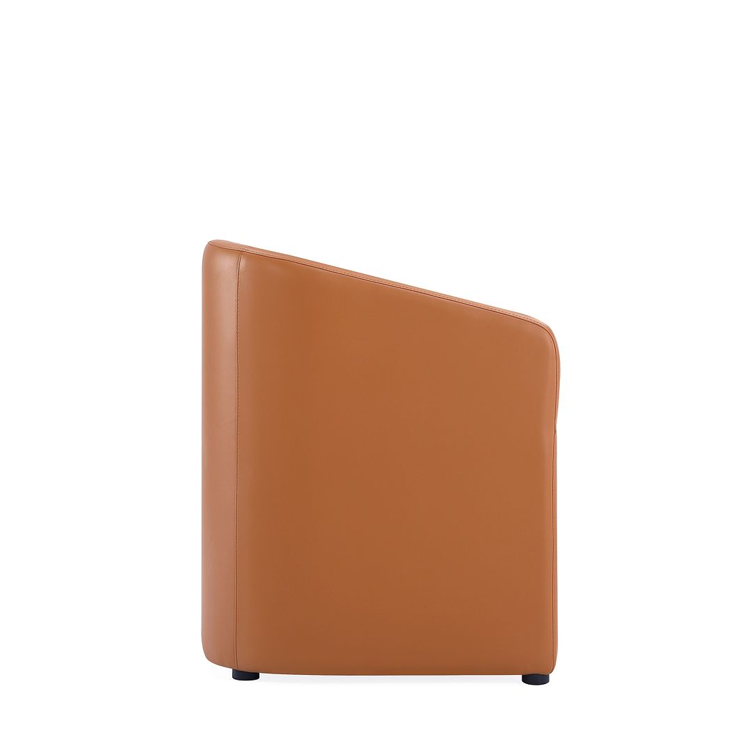 Manhattan Comfort Anna Round Dining Armchair