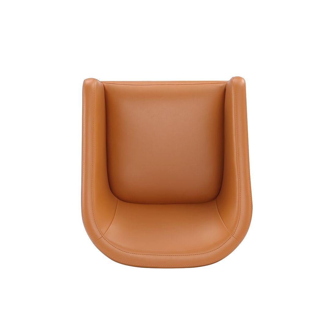Manhattan Comfort Anna Round Dining Armchair