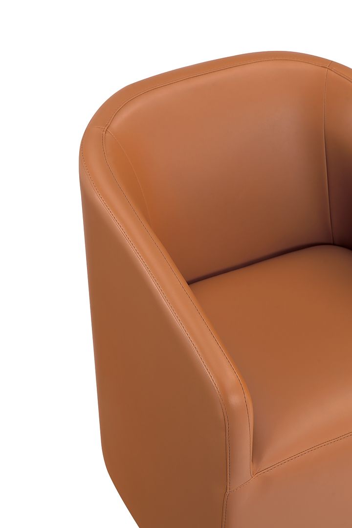 Manhattan Comfort Anna Round Dining Armchair