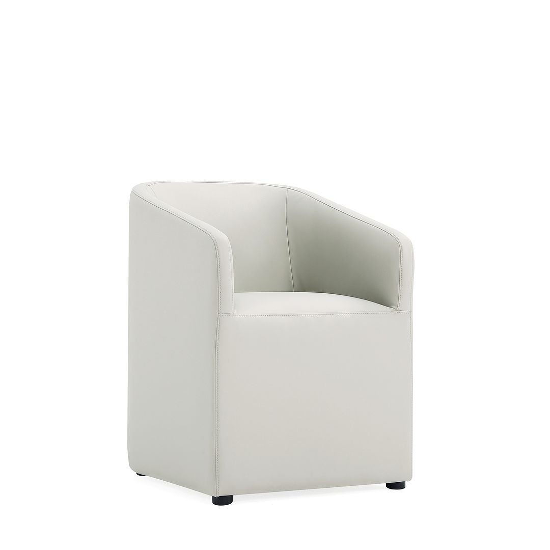 Manhattan Comfort Anna Round Dining Armchair