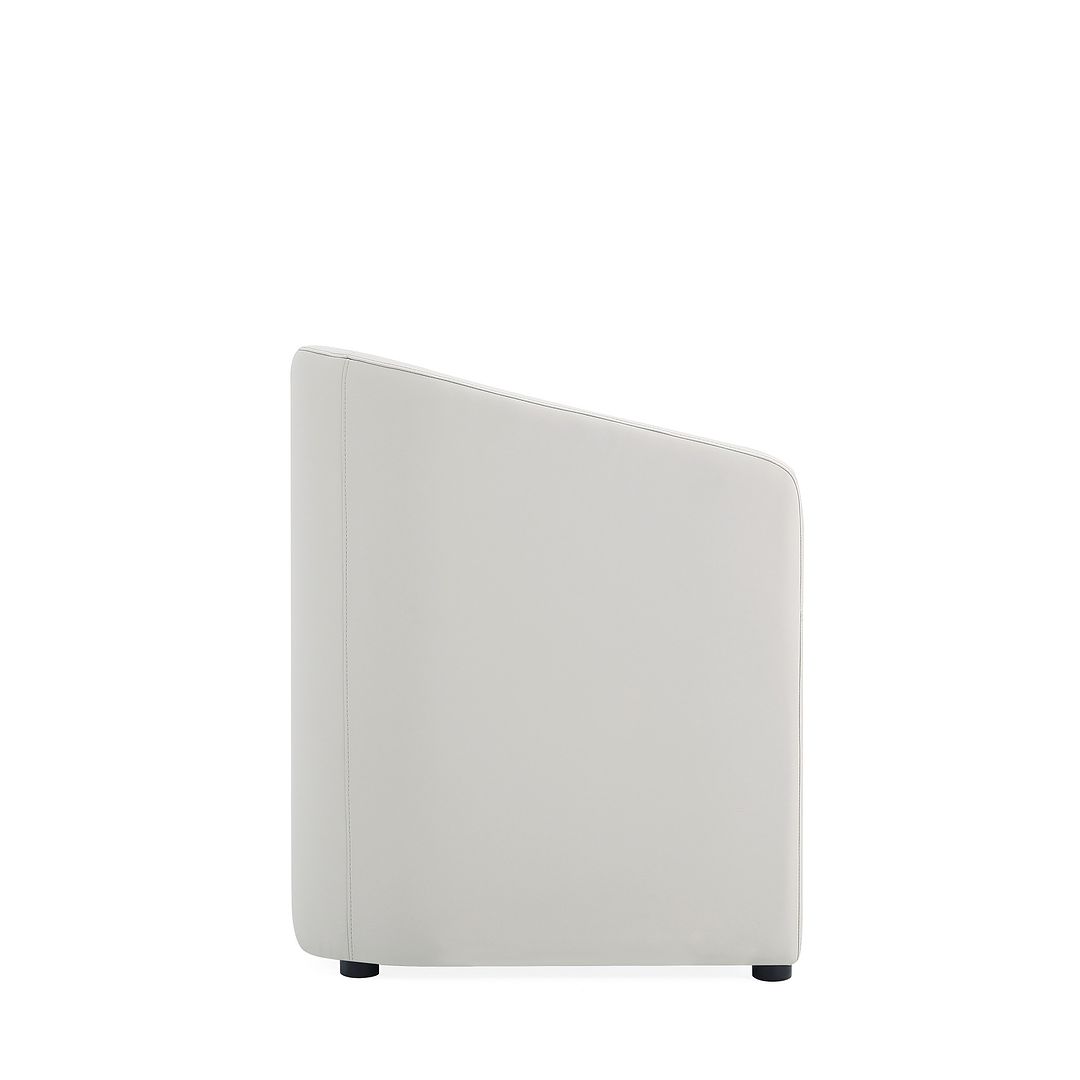 Manhattan Comfort Anna Round Dining Armchair