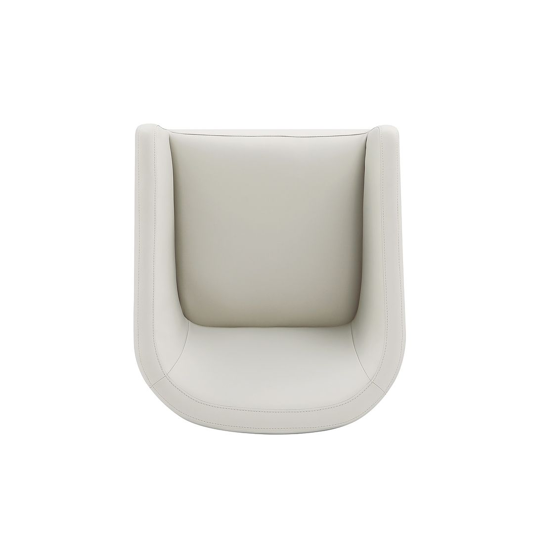 Manhattan Comfort Anna Round Dining Armchair