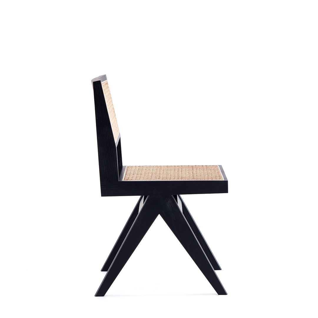 Manhattan Comfort Hamlet Cane Dining Chair - Set of 2