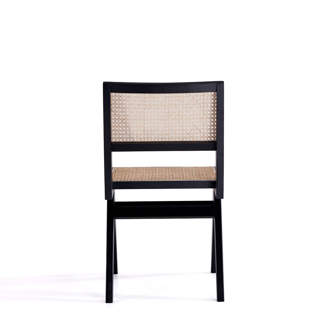 Manhattan Comfort Hamlet Cane Dining Chair - Set of 2