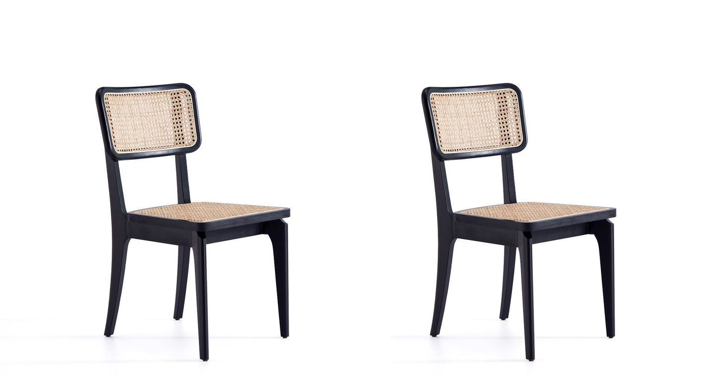 Manhattan Comfort Giverny Cane Dining Chair