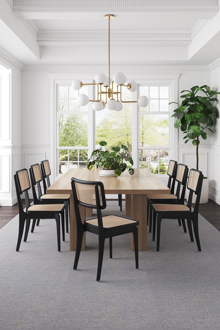 Manhattan Comfort Giverny Cane Dining Chair
