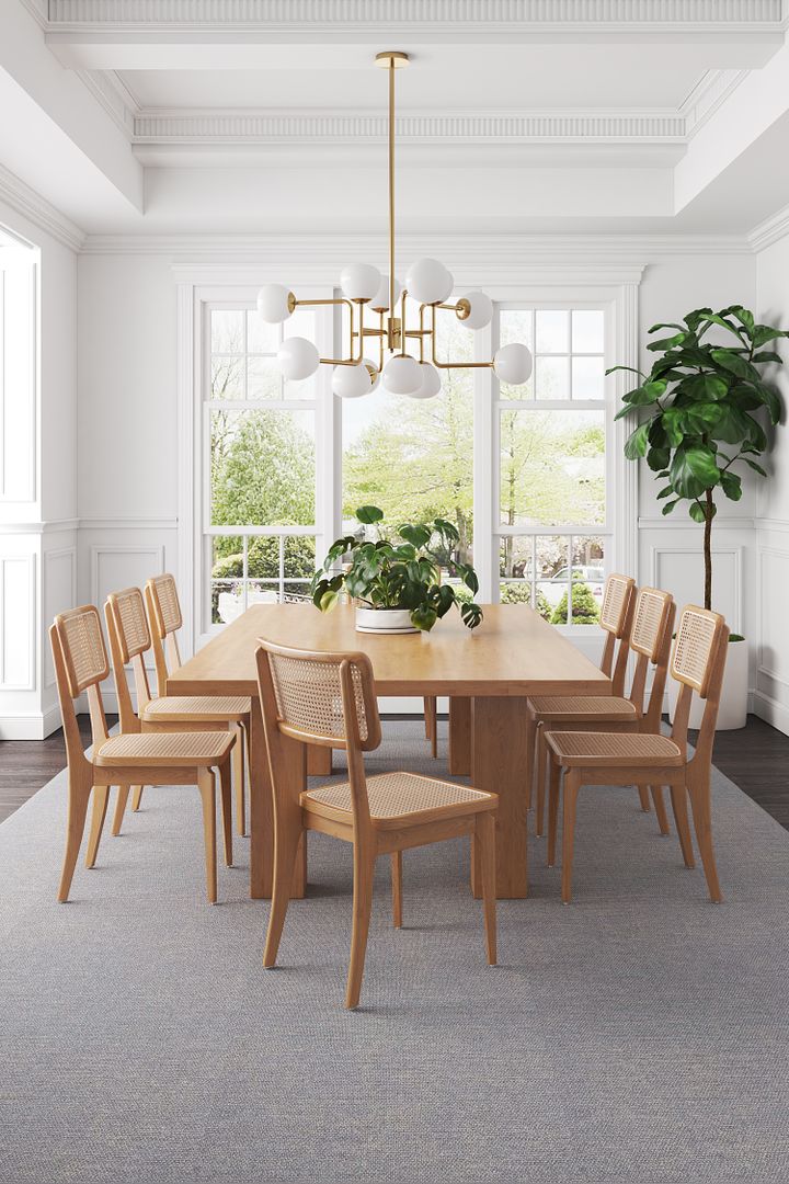 Manhattan Comfort Giverny Cane Dining Chair