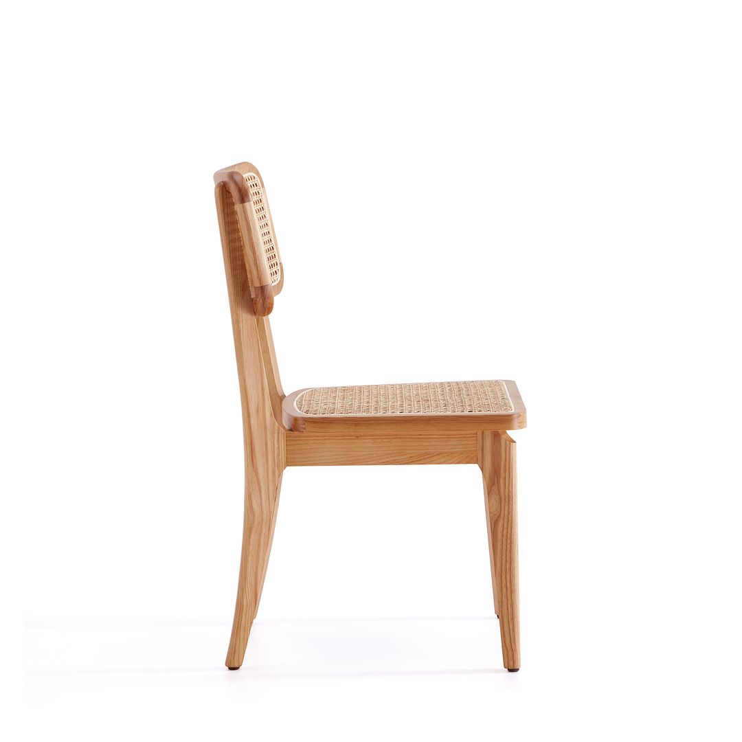 Manhattan Comfort Giverny Cane Dining Chair