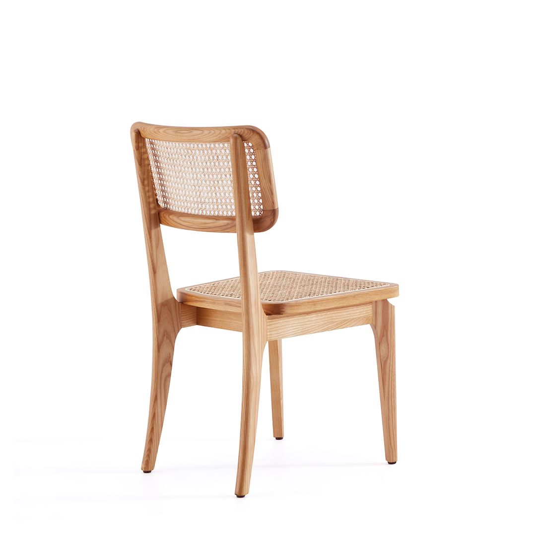 Manhattan Comfort Giverny Cane Dining Chair