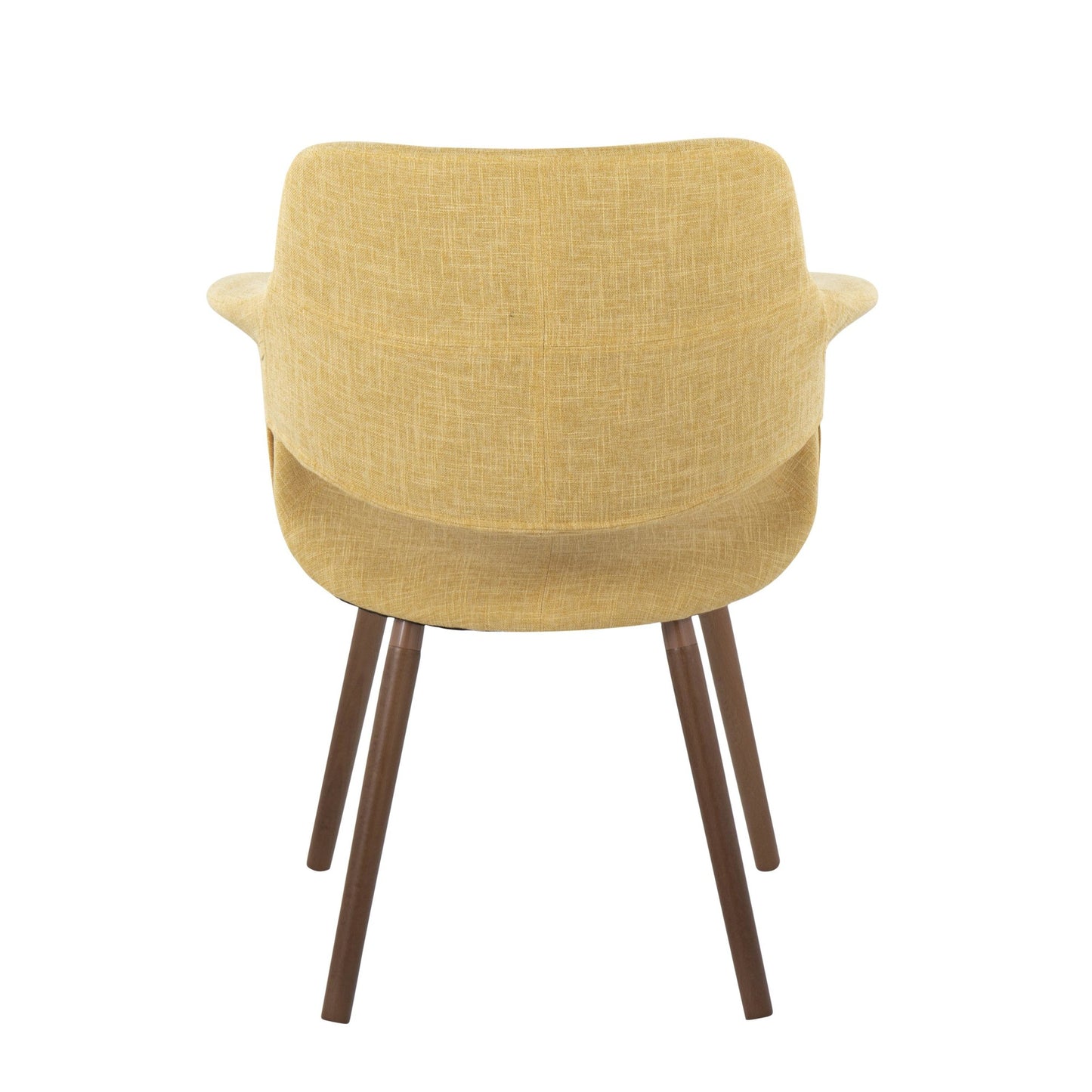 Vintage Flair Glam/Art Deco Chair in Gold Metal and Cream Fabric by Majestic Office Furniture - Set of 2