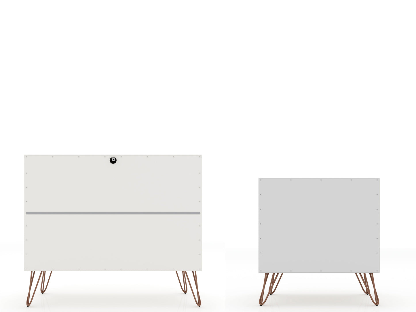 Manhattan Comfort 2-Piece Rockefeller Dresser and Nightstand
