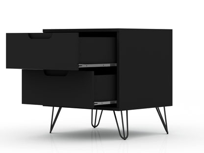 Manhattan Comfort 2-Piece Rockefeller Dresser and Nightstand