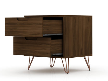 Manhattan Comfort 2-Piece Rockefeller Dresser and Nightstand