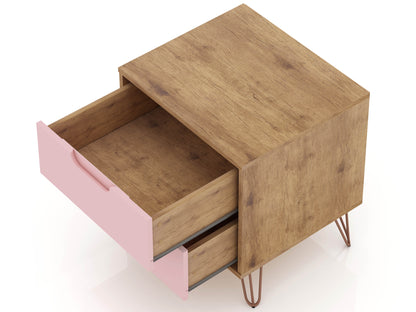 Manhattan Comfort 2-Piece Rockefeller Dresser and Nightstand