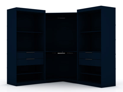 Manhattan Comfort Mulberry Wardrobe/ Armoire/ Closet - Set of 3